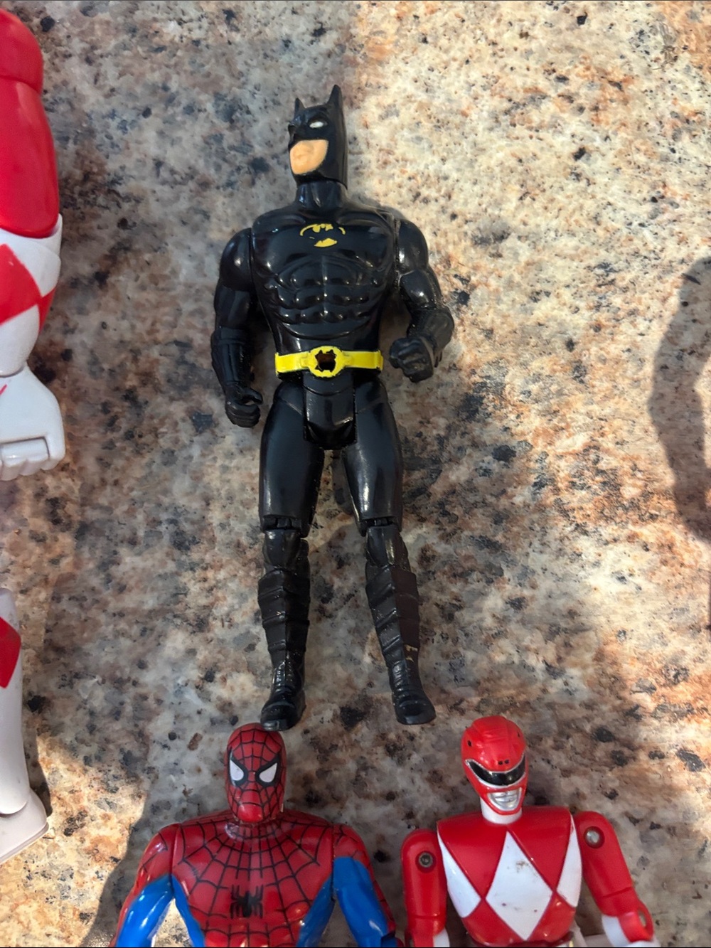 Power Ranger Red & White Action Figure Bundle with Classic Rangers - Picture 6 of 8